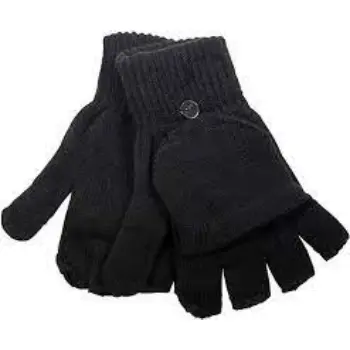 Fingerless Gloves Mittens Winter Thermal